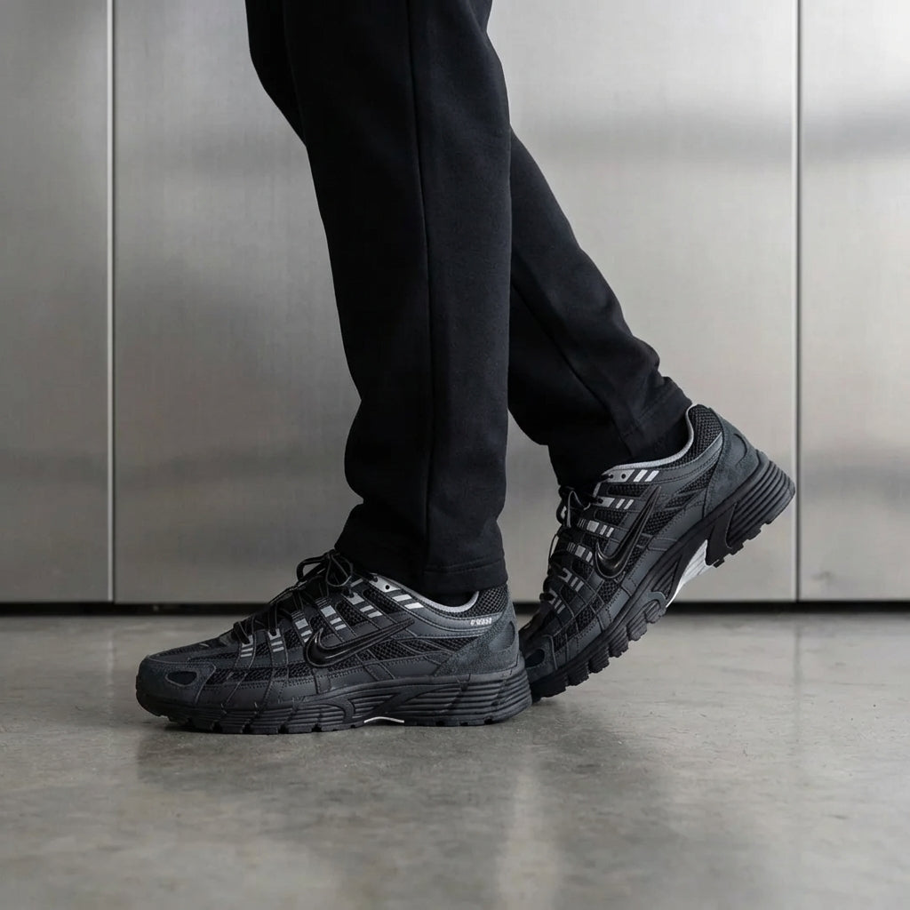 NK P-6000 Suede Pack – Anthracite / Silver