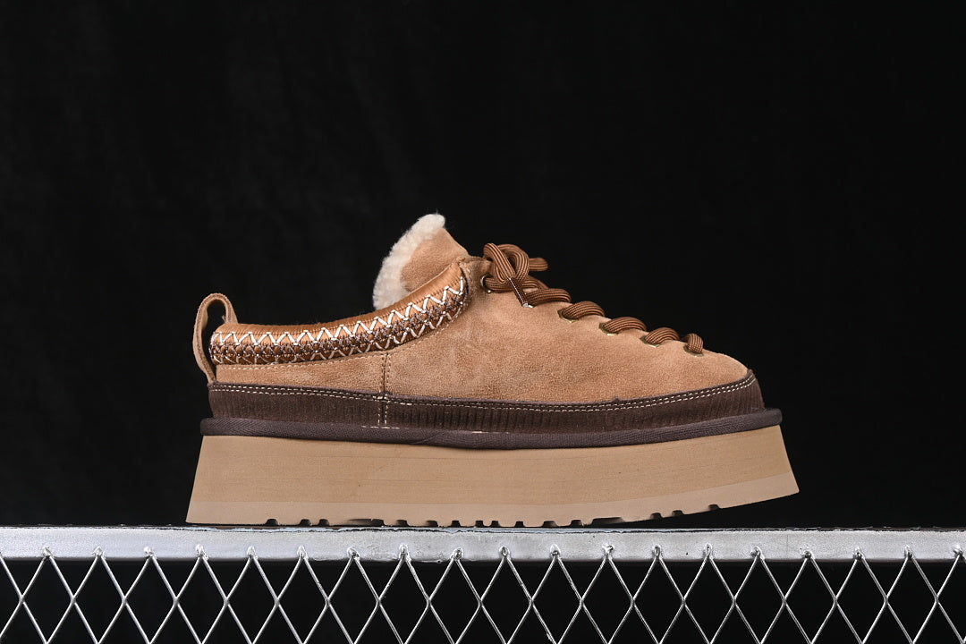 UGG Women's Heritage Lace-Up Platform Slippers