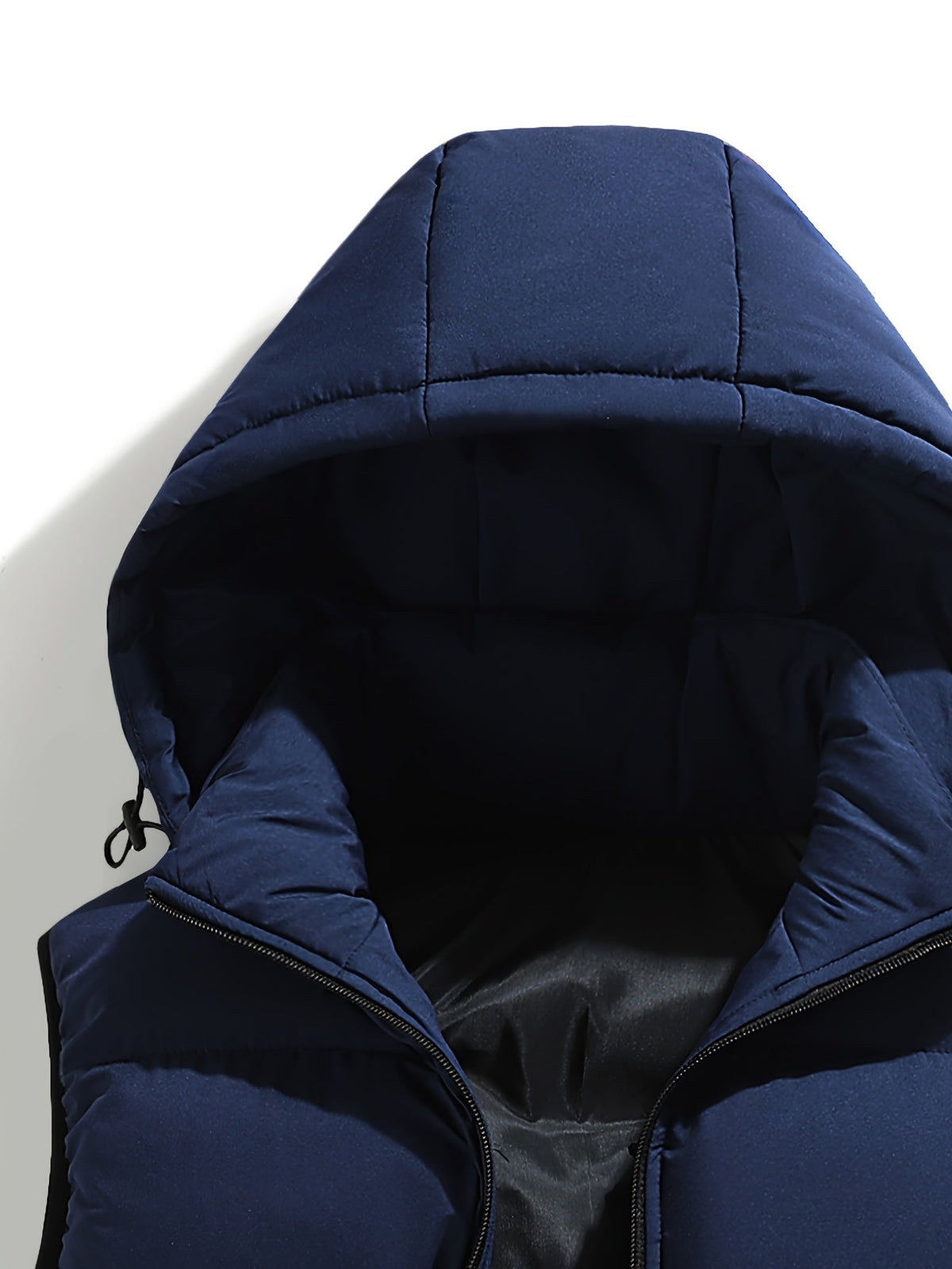 Jeff | Men's Puffer Vest with Adjustable Hood and Zip Pockets