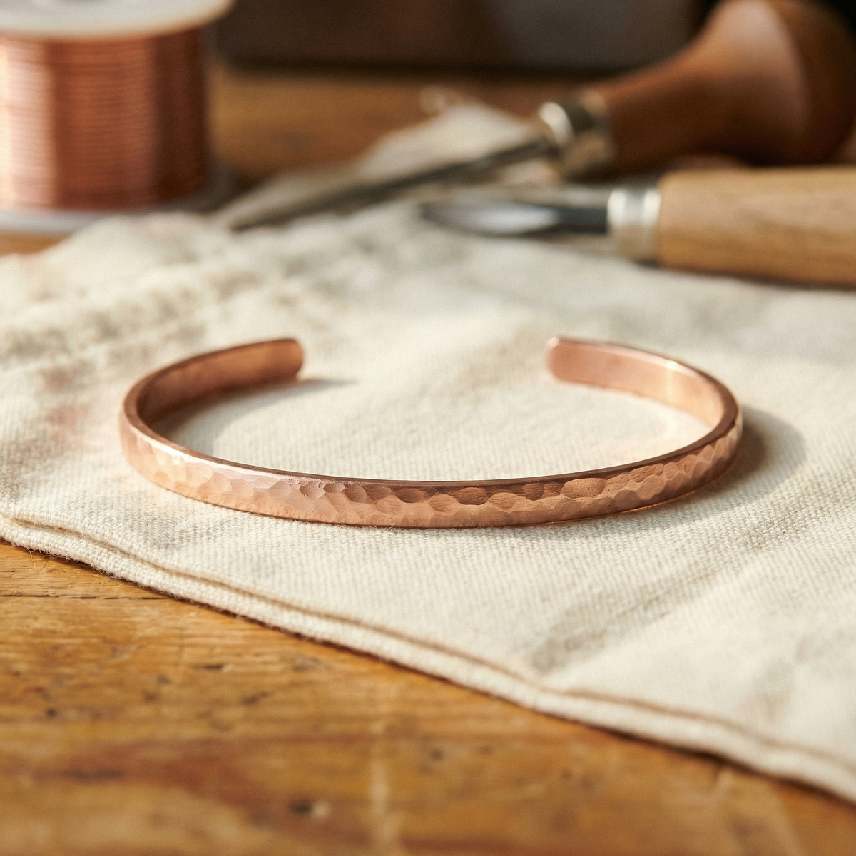 Calder's Sand Copper Anklet
