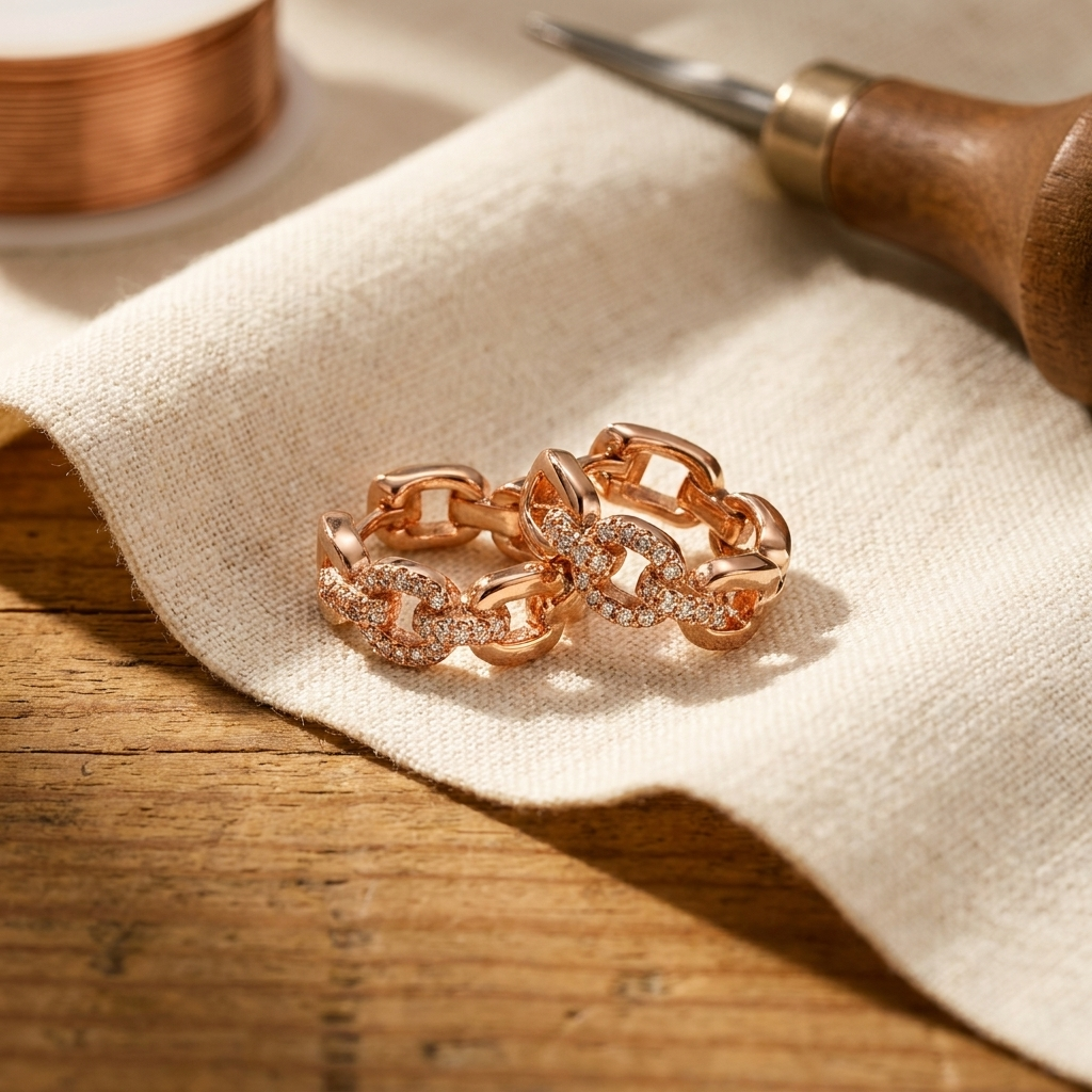 Calder's Tor Copper Earrings