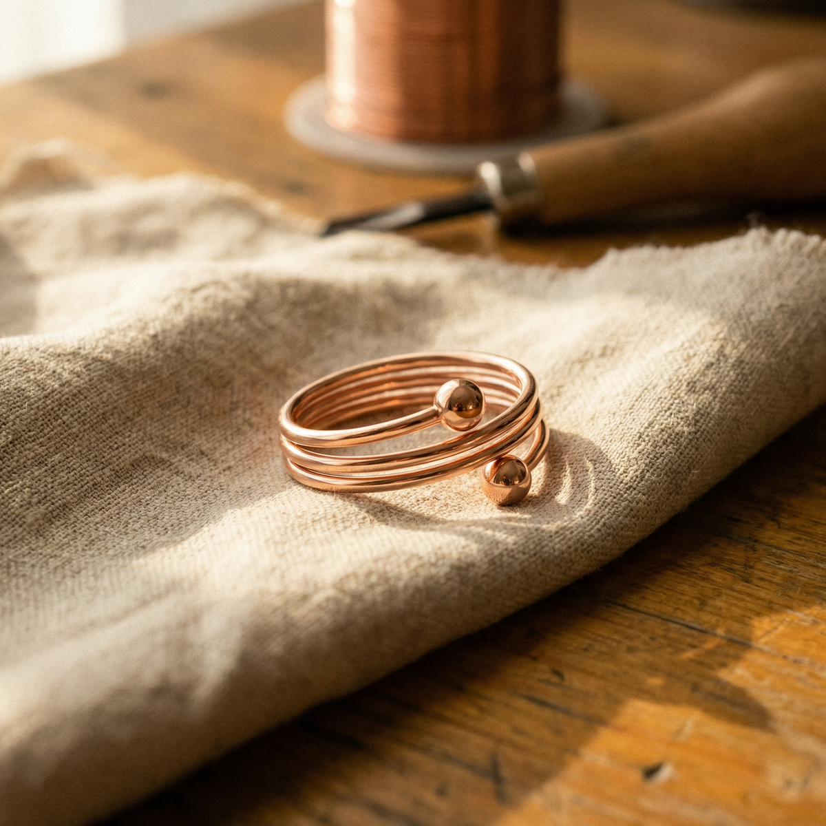 Calder's Silt Copper Ring