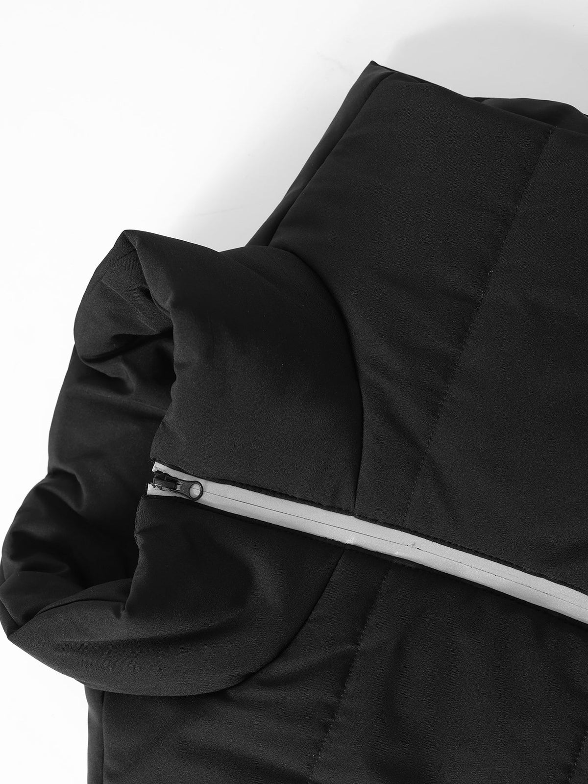 Rick | Men's Quilted Puffer Vest with Stand Collar and Zip Pockets