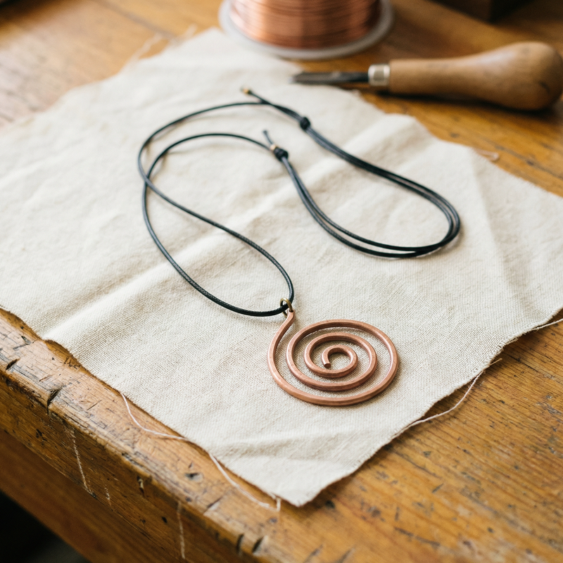 Calder's Mesa Copper Necklace