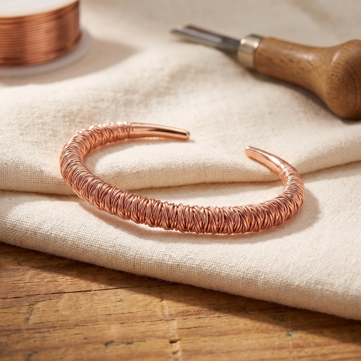 Calder's Fjord Copper Cuff