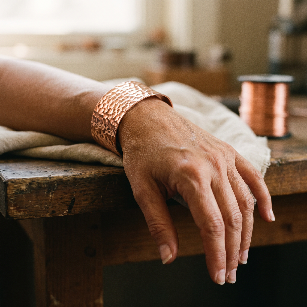 Calder's Forge Copper Bracelet