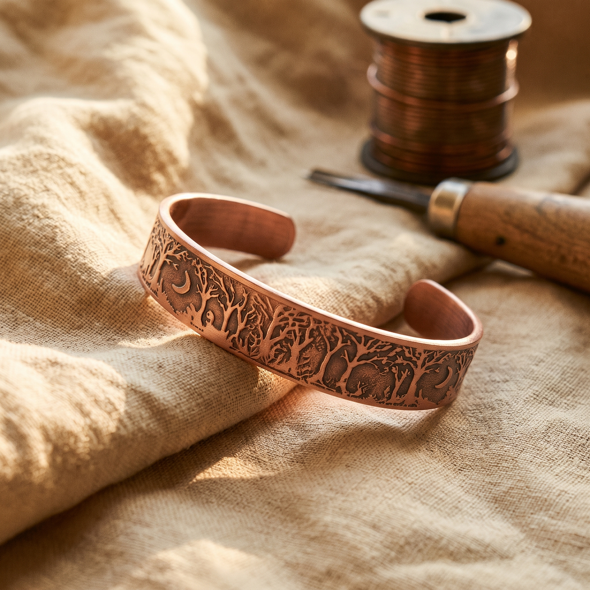 Calder's Grove Copper Bracelet