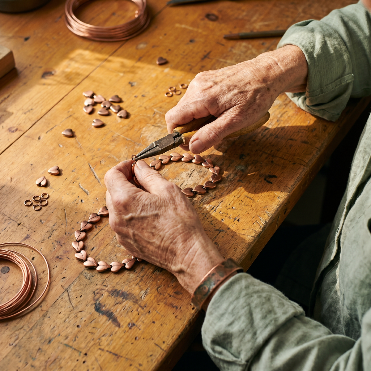 Calder's Briar Copper Necklace