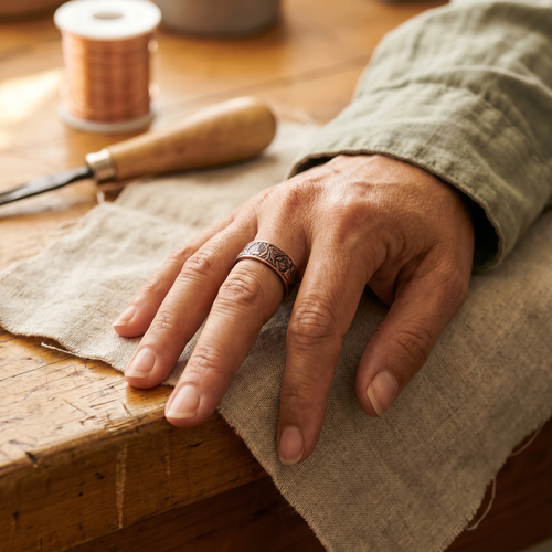 Calder's Bole Copper Ring