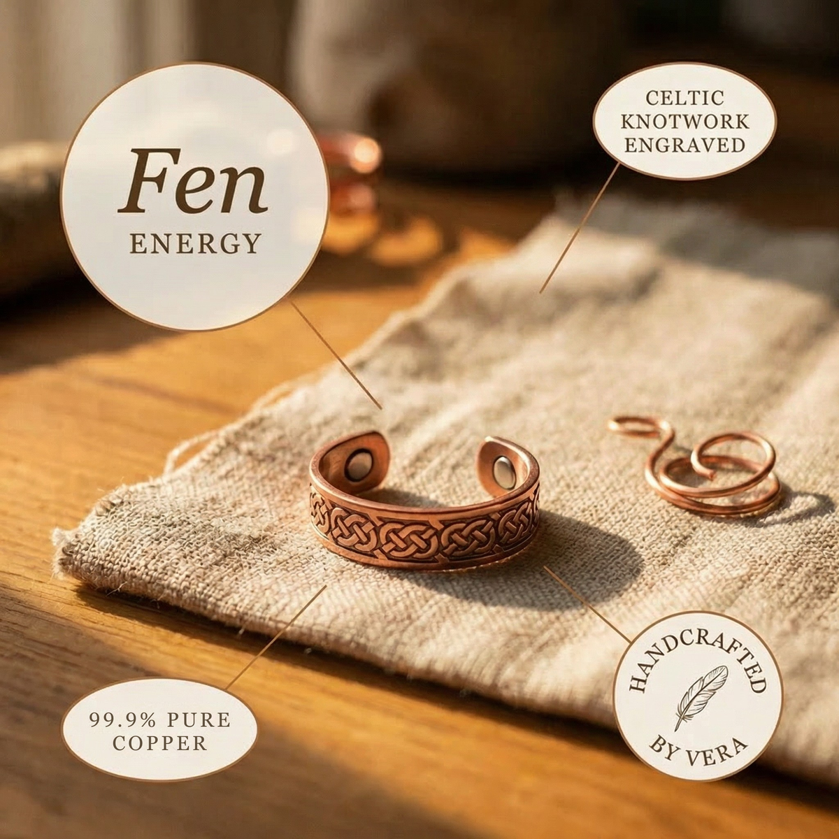 Calder's Fen Copper Ring