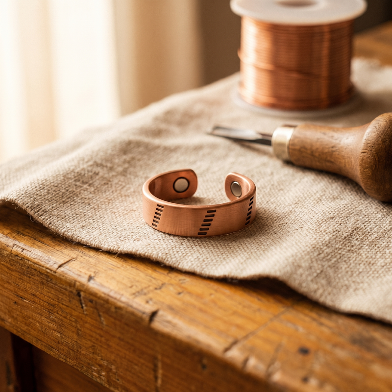 Calder's Hearth Copper Ring