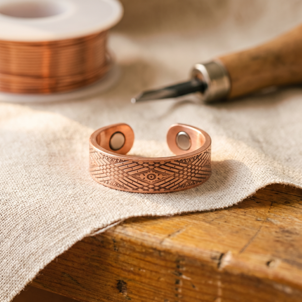 Calder's Holt Copper Ring