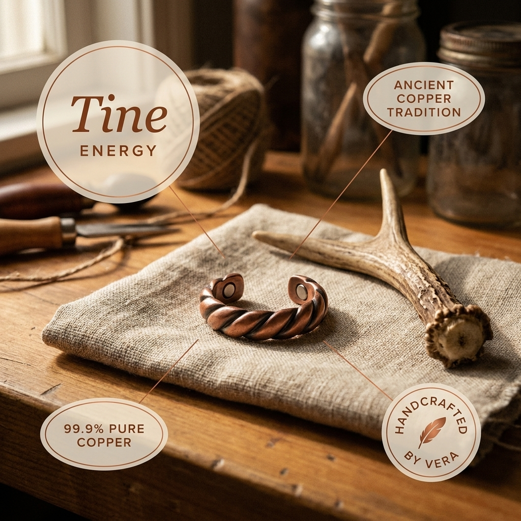Calder's Tine Copper Ring